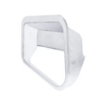 Chrome Plastic Fairing Latch Cover For 2018-2024 Volvo VNL-Passenger Front - Image 2