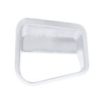 Chrome Plastic Fairing Latch Cover For 2018-2024 Volvo VNL-Driver Front 42828