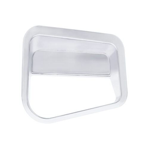 Chrome Plastic Fairing Latch Cover For 2018-2024 Volvo VNL-Driver Front 42828