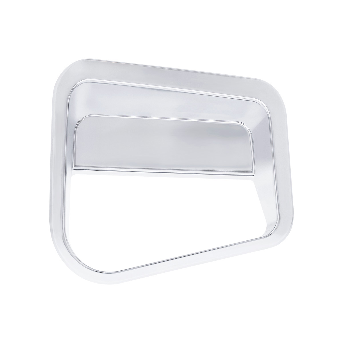 Chrome Plastic Fairing Latch Cover For 2018-2024 Volvo VNL-Driver Front 42828