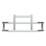 HighwayShield I25 R-304 Stainless Steel Grille Guard & Bracket Kit For 2018-2024 Volvo VNL 80045