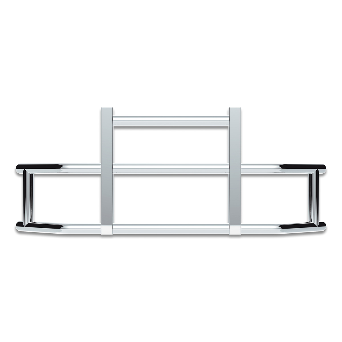 HighwayShield I25 R-304 Stainless Steel Grille Guard & Bracket Kit For 2018-2024 Volvo VNL 80045