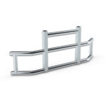HighwayShield I25 R-304 Stainless Steel Grille Guard & Bracket Kit For 2018-2024 Volvo VNL - Image 2