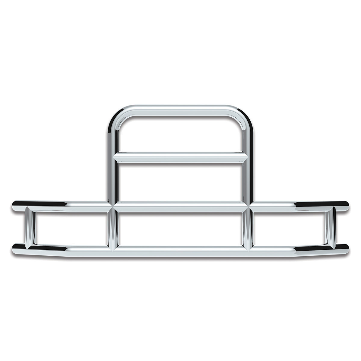 HighwayShield I85-304 Stainless Steel Grille Guard & Bracket Kit For 2003-2017 Volvo VNL 80050
