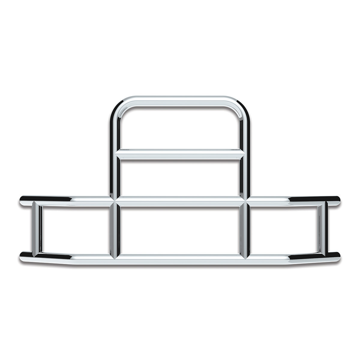 HighwayShield I85 R-304 Stainless Steel Grille Guard & Bracket Kit For 2003-2017 Volvo VNL 80059
