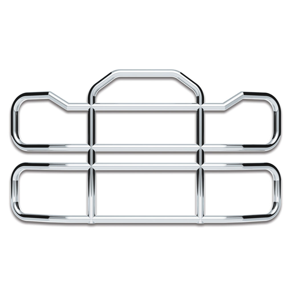 HighwayShield I95 R-304 Stainless Steel Grille Guard & Bracket Kit For 2018-2024 Volvo VNL 80117